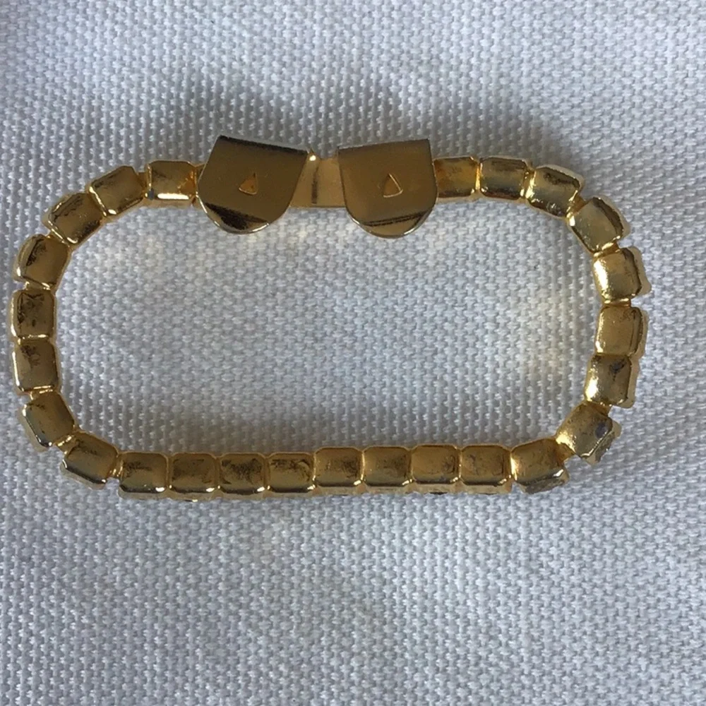 Vintage Rhinestone Shoe Clips - Picture 2 of 4